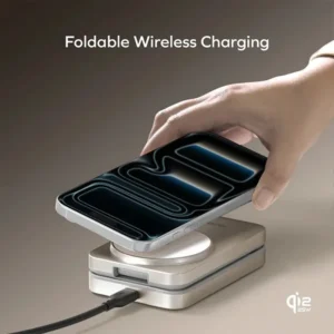 Momax 1-Charge Q.Port² Qi2 25W 3-in-1 Magnetic Wireless Charging Stand